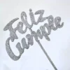 Topper Plastico Feliz Cumple