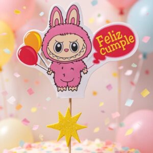 Topper torta LABUBU